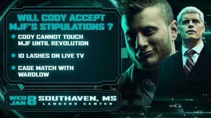 MJF Names Three Stipulations That Cody Must Agree To In Order To Get A Match Against Him At REVOLUTION