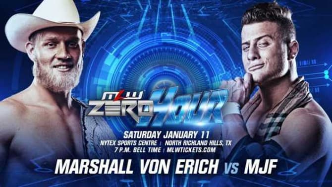 MJF Will Take On Marshall Von Erich During The MLW: ZERO HOUR Television Taping