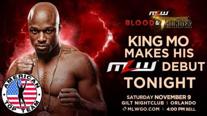 Muhammed “King Mo” Lawal Confirmed For MLW's BLOOD & THUNDER Television Tapings