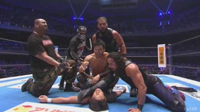 NEVER Openweight Champion KENTA Attacks Katsuyori Shibata At NJPW's POWER STRUGGLE