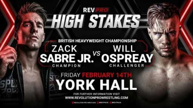 New British Champion Will Ospreay Officially Announces That He'll Compete In The Heavyweight Division