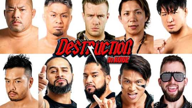 NEW JAPAN PRO WRESTLING Confirms Match Changes To The DESTRUCTION IN KOBE Show