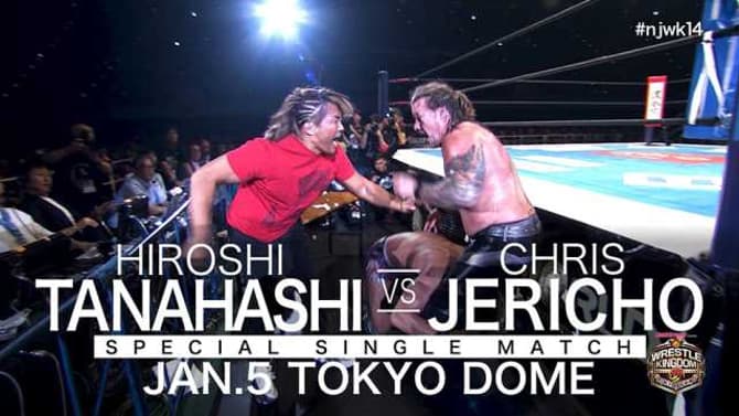 NEW JAPAN Releases A Special Promo For Chris Jericho vs. Hiroshi Tanahashi At WRESTLE KINGDOM 14