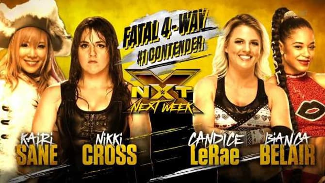 Next Week's NXT Will Feature A Fatal 4-Way Match To Determine The New #1 Contender For The Women's Title