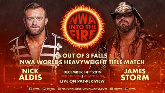 Nick Aldis And James Storm Have A Face-To-Face Confrontation Before Their NWA Worlds Heavyweight Title Match