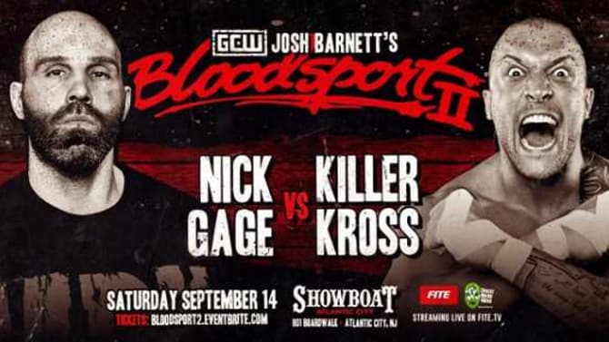 Nick Gage Will Take On Killer Kross At JOSH BARNETT's BLOODSPORT II