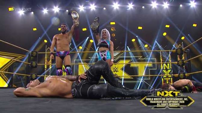 NXT: Johnny Gargano & Candice LeRae Pick Up Big Win Over Damien Priest & Io Shirai Heading Into TAKEOVER