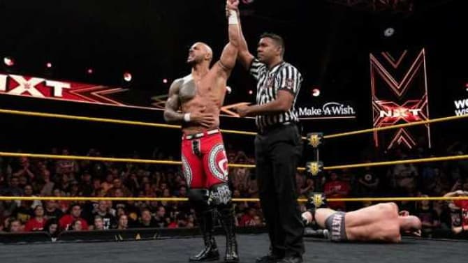 NXT Star Ricochet Is Still Working Through An Injury From His Missed Suicide Dive Back In June