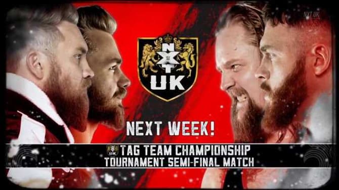 NXT UK SPOILERS For Jan 2, 2019: Bate & Seven Vs Wolfgang & Coffey, Storm Vs Purrazzo And More