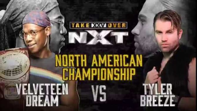 OFFICIAL: Tyler Breeze Will Face Velveteen Dream For The North American Title At NXT TAKEOVER: XXV