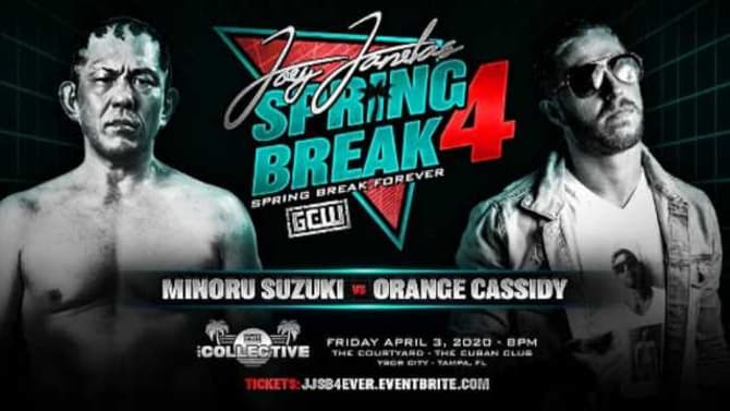 Orange Cassidy Will Face Minoru Suzuki At JOEY JANELA's SPRING BREAK 4 Event