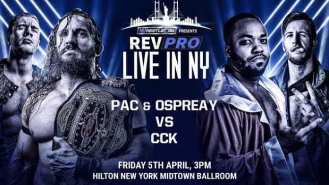 PAC & Will Ospreay Will Team Together For The First Time Ever During WRESTLEMANIA WEEKEND