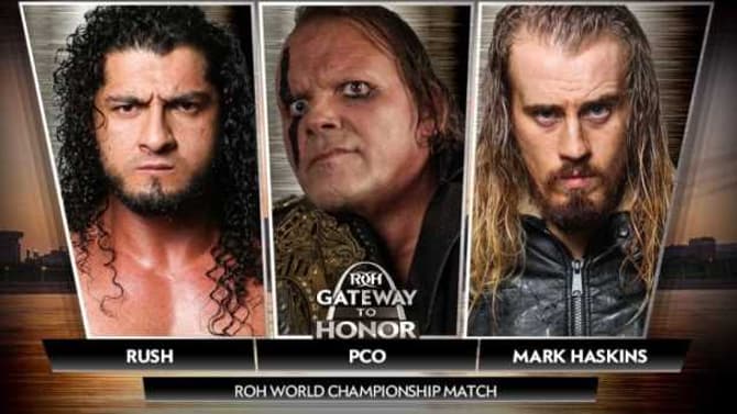 PCO Will Defend The ROH World Championship Against RUSH And Mark Haskins At GATEWAY TO HONOR