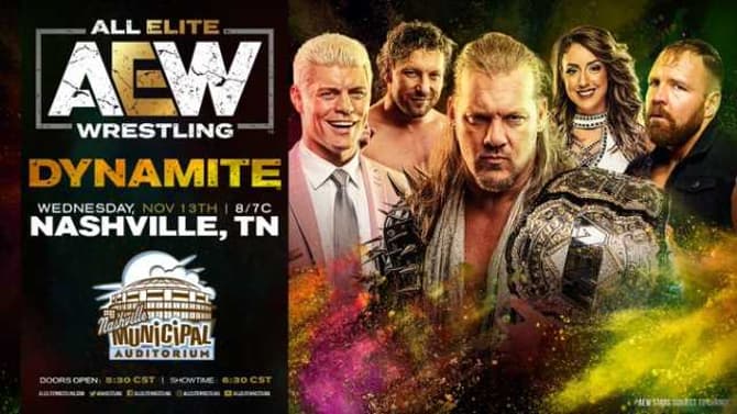 Preview For Tonight's Episode Of AEW DYANMITE Which Features A Championship Match