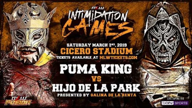 Puma King Vs. Hijo De LA Park Is Confirmed For MLW: INTIMIDATION GAMES