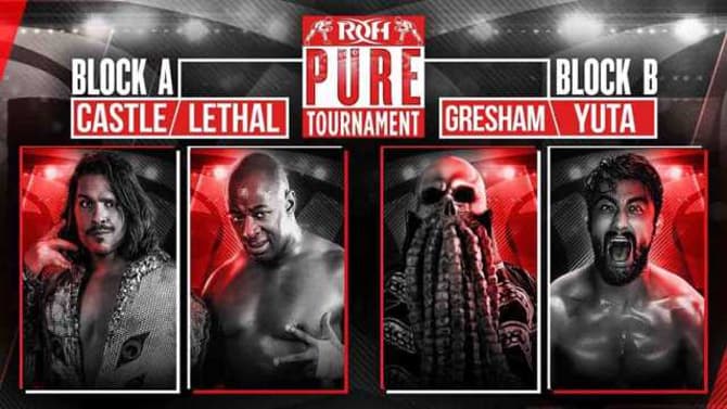 Quick Results For Day One Of RING OF HONOR'S PURE CHAMPIONSHIP Tournament