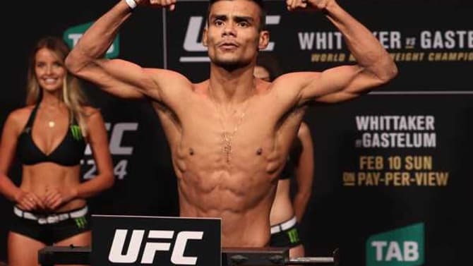 Raulian Paiva Vs. Amire Albazi Has Been Pulled From The UFC FIGHT NIGHT Event On October 31