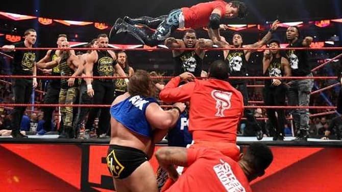 RAW Ended With A Huge Brawl Between The Superstars Of RAW, SMACKDOWN, And NXT