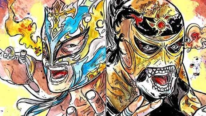 Rey Mysterio And The Lucha Brothers Among Those Starring In THE LUCHAVERSE Comic Books