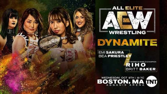 Riho & Britt Baker Will Take On Bea Priestley & Emi Sukura On Tonight's Episode Of AEW DYNAMITE