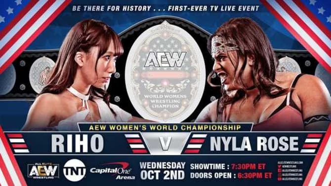 Riho Defeats Nyla Rose To Become The First Ever AEW Women's Champion On DYNAMITE