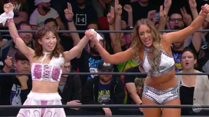 Riho's First Title Defense Will Be Against Dr. Britt Baker On Next Week's AEW DYNAMITE