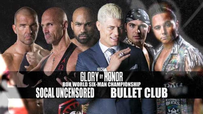 RING OF HONOR Announces Several New Matches For The Upcoming GLORY BY HONOR Live Event