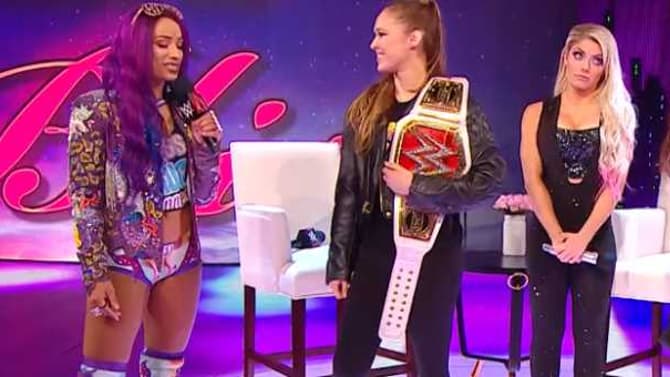 Ronda Rousey Posts A Brief Message Taking Shots At Sasha Banks And WWE's Four Horsewomen