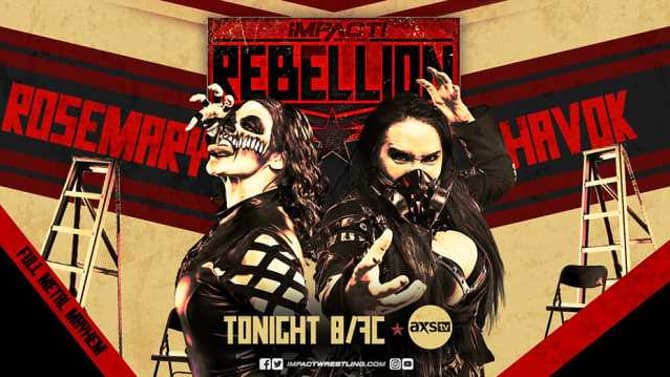 Rosemary Beats Jessicka Havok In Full Metal Mayhem; New Knockout Makes An Appearance During Match-Up