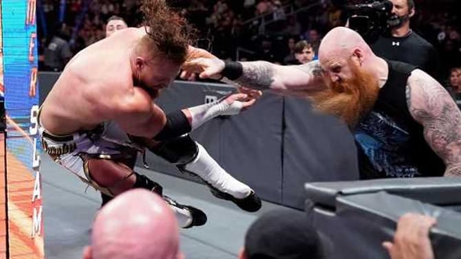 Rowan Attacked Buddy Murphy During The SUMMERSLAM Kickoff After He Outed Him As Roman Reigns' Attacker