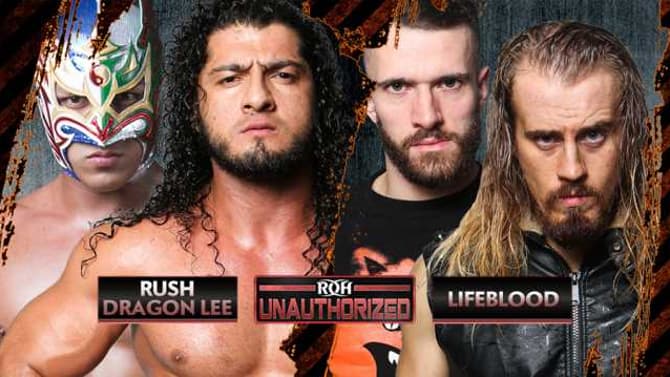 RUSH & Dragon Lee Are Set To Take On Mark Haskins & Tracy Williams At ROH UNAUTHORIZED