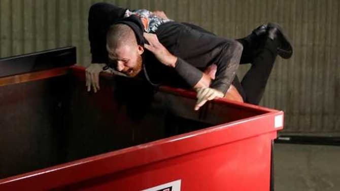 Sami Zayn Was Thrown In The Trash On Last Night's RAW...Literally