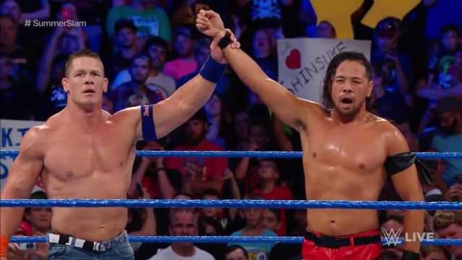 Shinsuke Nakamura Pins John Cena; Will Face Jinder Mahal For The WWE Championship At SUMMERSLAM