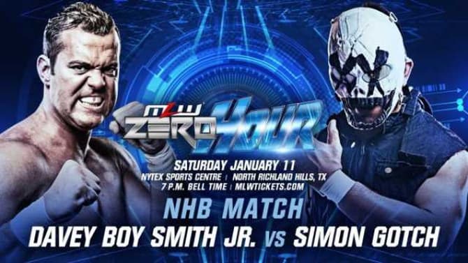 Simon Gotch And Davey Boy Smith Jr. Are Set To Fight In A No Holds Barred Match At MLW: ZERO HOUR