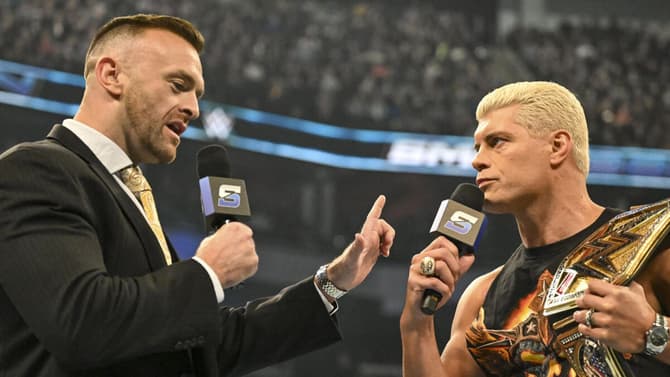 SMACKDOWN General Manager Nick Aldis On Whether He'll Wrestle Again And His Rivalry With RAW's Adam Pearce