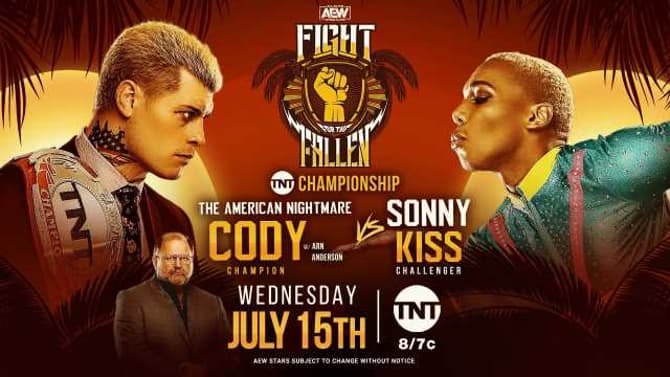 Sonny Kiss Will Challenge Cody For The TNT Championship At AEW FIGHT FOR THE FALLEN