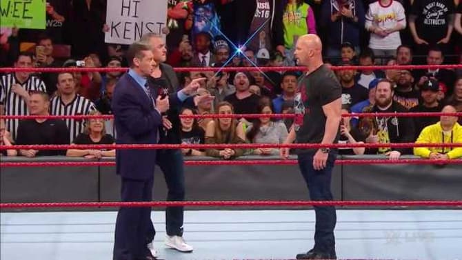 &quot;Stone Cold&quot; Steve Austin And Vince McMahon Renew Their Legendary Rivalry To Kick-Off RAW's Anniversary Show