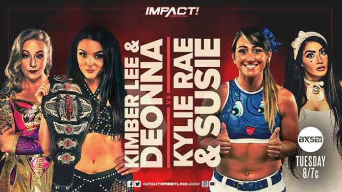 Susie And Kylie Rae Knock Off The Knockouts Champion And Kimber Lee On IMPACT WRESTLING