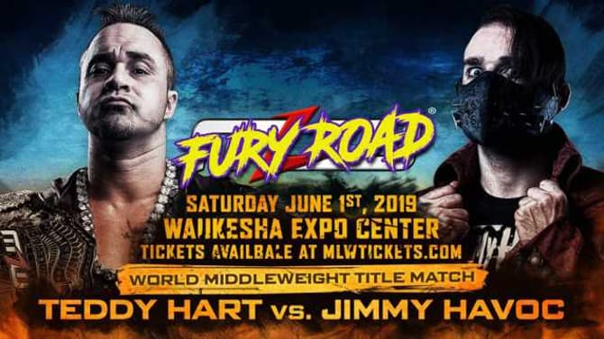 Teddy Hart Will Defend The MLW World Middleweight Title Against Jimmy Havoc During The FURY ROAD Tapings