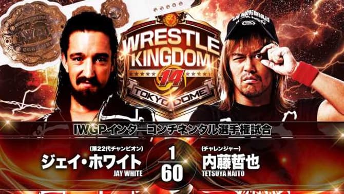 Tetsuya Naito Vs. Jay White For The IWGP IC Championship Confirmed For WRESTLE KINGDOM 14