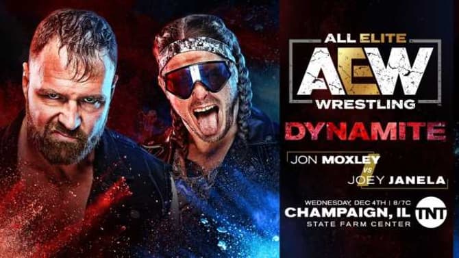 The &quot;Bad Boy&quot; Joey Janela Will Face Jon Moxley On Next Week's Episode Of AEW DYNAMITE