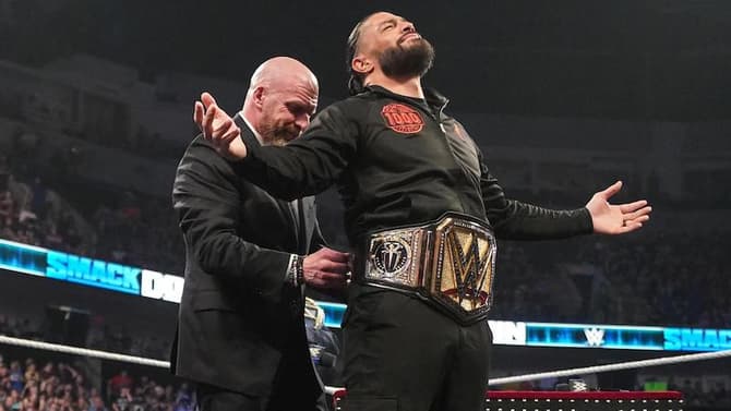 The Bloodline Drama Continued On SMACKDOWN After Roman Reigns' NEW WWE Championship Is Unveiled