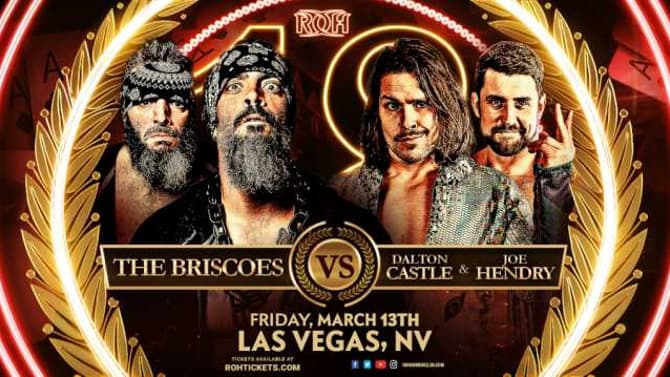 The Briscoes Are Set To Take On Joe Hendry And Dalton Castle At ROH's 18TH ANNIVERSARY Show