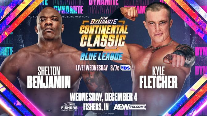 The Continental Classic Tournament Continues With Two Intriguing Matches On Tonight's AEW Dynamite