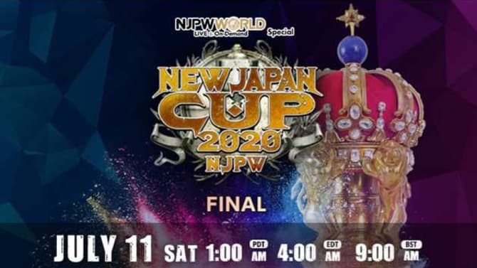 The Full Line-up For The NEW JAPAN CUP FINALS Show Has Been Revealed