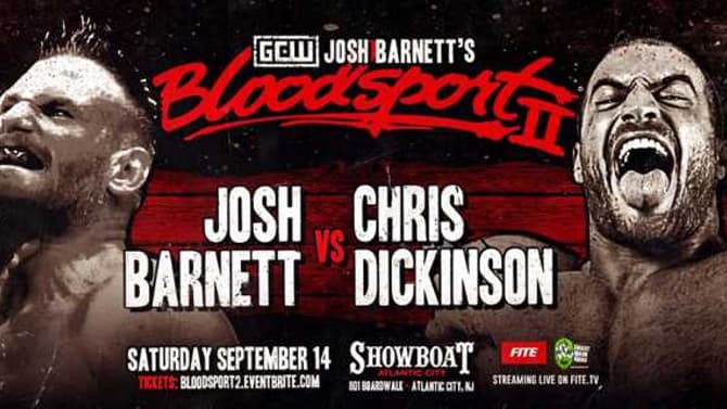 The Full Match-Card For JOSH BARNETT'S BLOODSPORT II Event Is Revealed