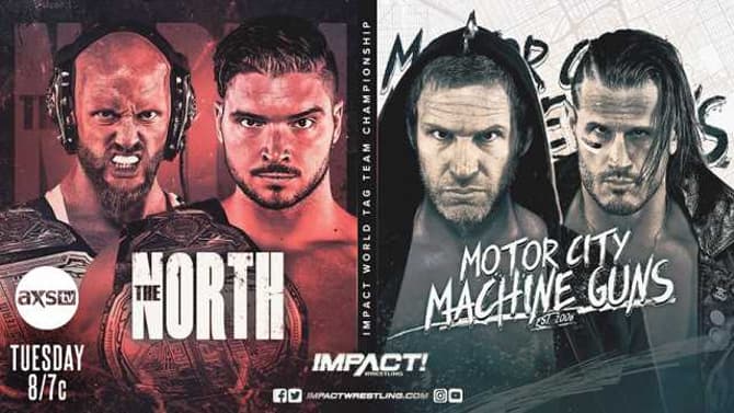 The Motor City Machine Guns Vs. The North Is Set For This Week's IMPACT WRESTLING