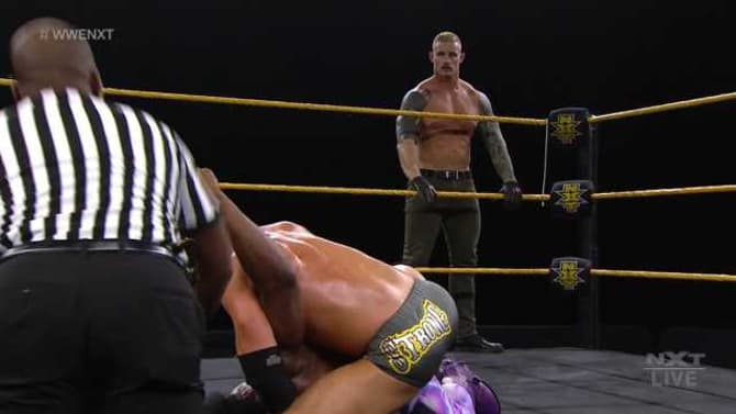 The Velveteen Dream Pins Adam Cole In The Main Event Of NXT With Help From... Dexter Lumis?