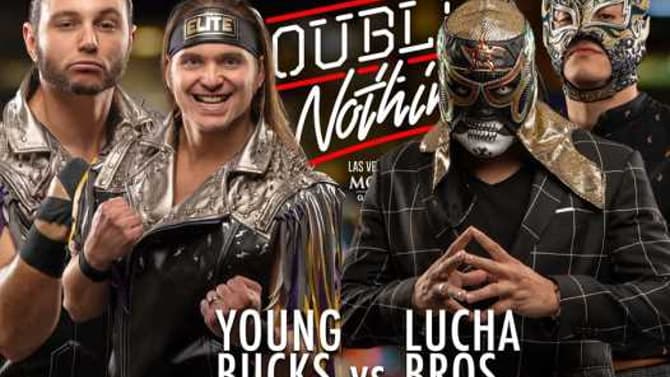 The Young Bucks Vs. The Lucha Bros Is Finally Confirmed For AEW's DOUBLE OR NOTHING Show