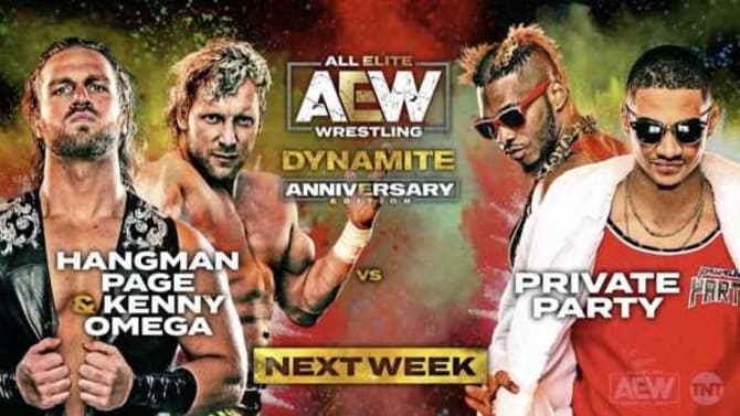 Three Huge Matches Have Been Confirmed For Next Week's Episode Of AEW DYNAMITE